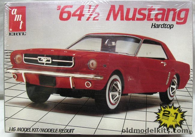 AMT 1/16 1964 1/2 Ford Mustang Hardtop, 6722 plastic model kit